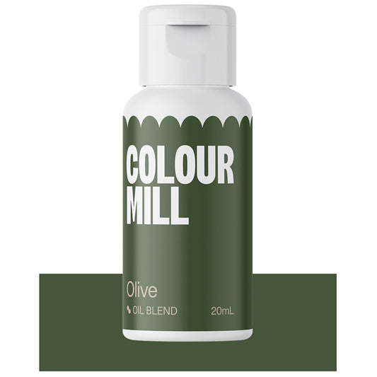 Colour Mill Oil-Based Food Coloring-Olive