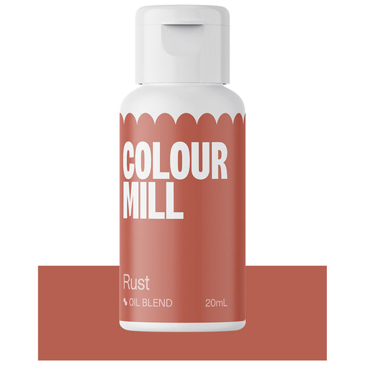 Colour Mill Oil-Based Food Coloring-20ML-Rust